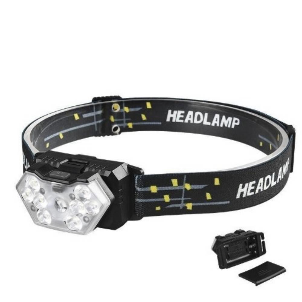 2-Pack Headlamp Flashlight, 1200 Lumen Ultra-Light Bright LED Rechargeable Headlight