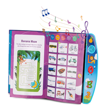 Sound Book Alphabet Toys Baby and Toddler Toys, Finger Touch and ABC Learning Book for Children