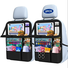Car Backseat Organizer 2 Pack, Car Seat Back Protectors