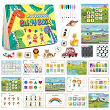 Educational Montessori Preschool Learning Activities Busy Book for Toddlers Ages 3 and Up