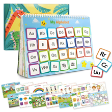 Busy Book for Toddlers，Montessori Preschool Learning Activities With 16 Themes and 16 Pages
