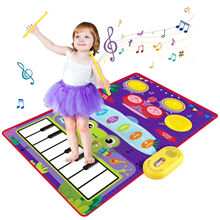 Piano Mat for Toddlers, Baby Sensory Educational Dancing Keyboard Carpet Floor Playmat