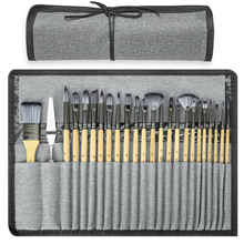 Paint Brushes Set for Acrylic Painting, 24Pcs Oil Watercolor Acrylic Paint Brush